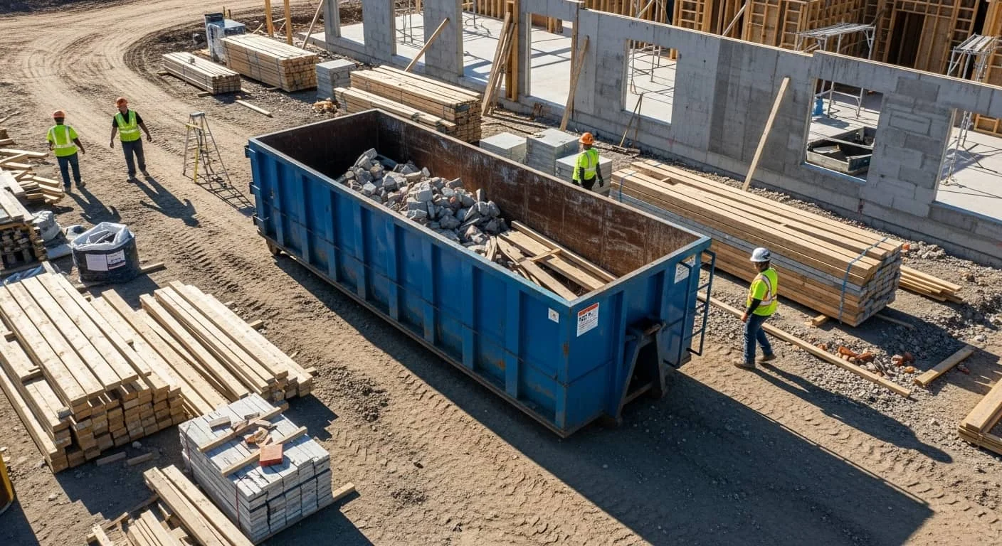 15-Yard Dumpster Rental In Janesville WI