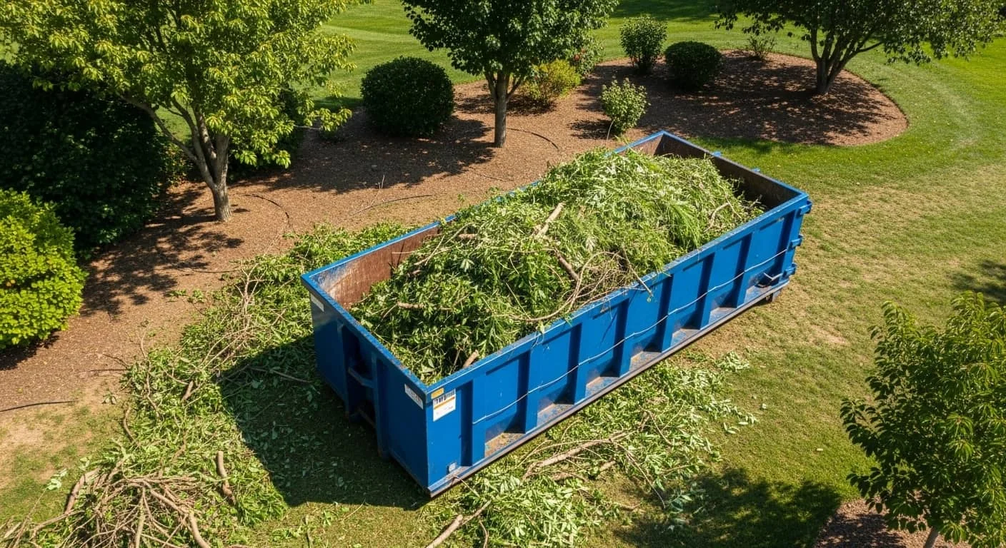 Affordable Yard Waste Dumpster Rental Services In Janesville WI
